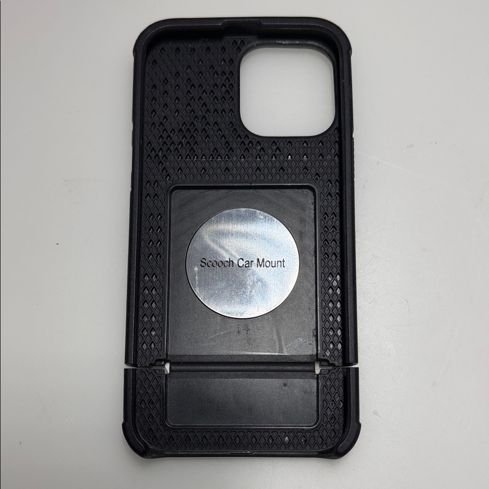 Scooch iPhone 13 Pro Max Case Card Holder Wallet Case credit card Black - Picture 7 of 8